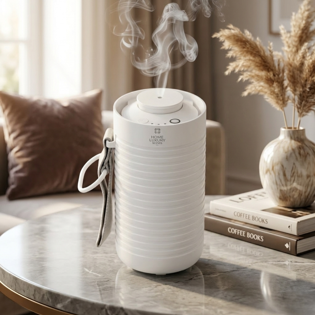 Difusor Portátil HLS 250+ : Lujo en Movimiento y Bienestar Continuo