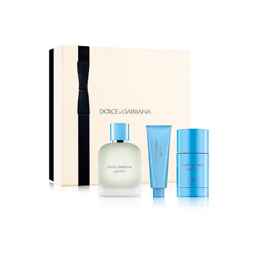 GIFT SET D&G LIGHT BLUE 3.3 EDT +1.7 S/G +2.6 DEO STICK  M