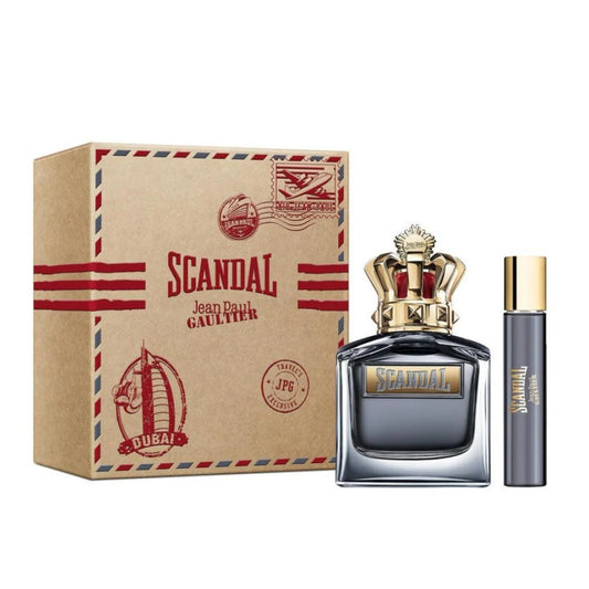 GIFT SET JEAN PAUL G. SCANDAL MEN 2 PC 3.4OZ EDT 0.68 OZ MINI