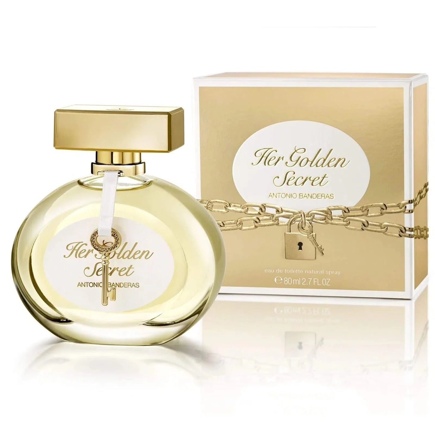 Antonio Banderas Her Golden Secret 2.7 Oz  EDT